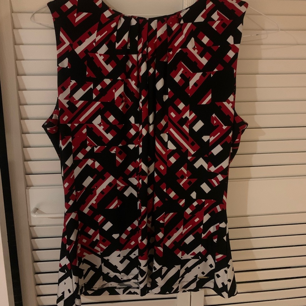 Calvin Klein Womens red business tank
